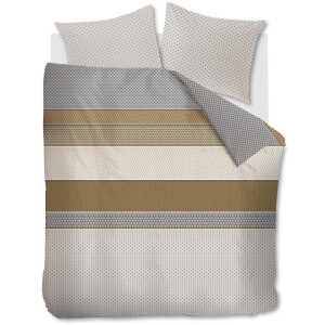Beddinghouse Aster dekbedovertrek - Tweepersoons - 200x200/220 cm - Naturel