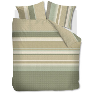 Beddinghouse Dekbedovertrek Sebastian Grey Green 2 persoons