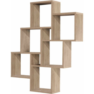 Wandrek Phoebe Eiken - Breedte 81.2 cm - Hoogte 94.3 cm - Diepte 15.7 cm