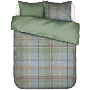 Essenza Meau Dekbedovertrek Basil green - Tweepersoons – 200x200/220 cm