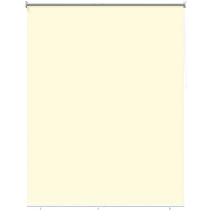 vidaXL - Buitenrolgordijn - UV-bescherming - Crèmekleurig - Polyester
