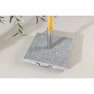 Nohr Parasolvoet 'Kadi' Graniet, kleur Grijs