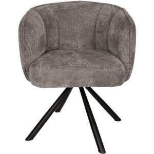 PTMD Como Dining Chair Swivel Stone