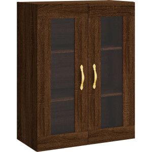vidaXL - Hangkast - 69,5x34x90 - cm - bruin - eikenkleur
