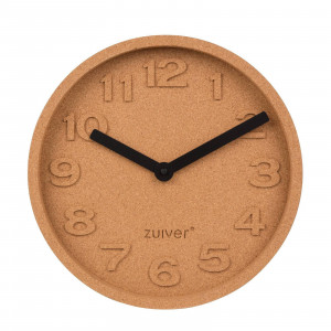 Zuiver Cork Time klok (Ø31 cm)