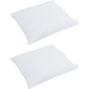 vidaXL - Deken - Set - met - kussen - 3 - pcs - Wit - Donsveer