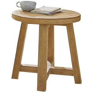 LOBERON Bijzettafel Gorivel bruin