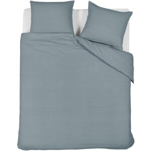 Beddinghouse Summer dekbedovertrek - Effen - Tweepersoons - 200x200/220 - Blue Grey