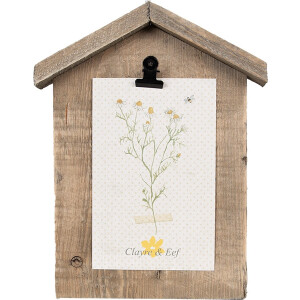 Clayre & Eef Fotolijst 17x3x21 cm Bruin Hout