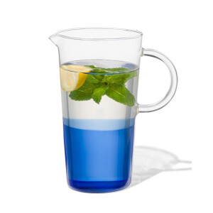HEMA HEMA Karaf 1.6L Glas Met Blauw