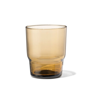 HEMA HEMA Waterglas 300ml Glas Bruin (bruin)