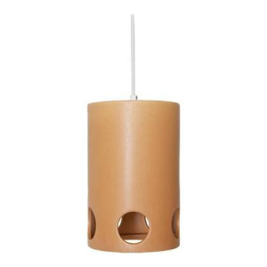 HKliving Ceramic Hanglamp - Peach