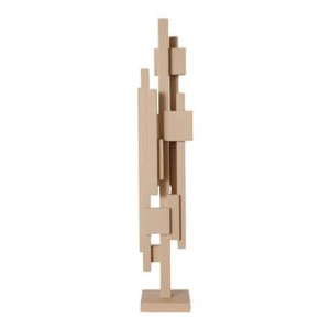 HKliving Skyline Sculpture Ornament - Beige M