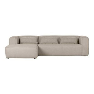 Woood Exclusive Bean Chaise Longue Links - Polyester - Beige