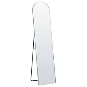 Beliani - BAGNOLET - Staande spiegel - Zilver - Aluminium