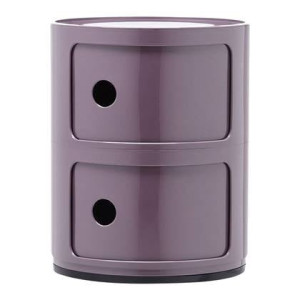 Kartell Componibili Kast - 2 Modules - Violet