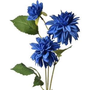 Clayre & Eef Kunstbloem 70 cm Blauw Kunststof