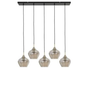 Light & Living Hanglamp Rakel - Antiek Brons - 5L 104x20x120cm