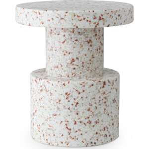 Normann Copenhagen Bit Stool - Bijzettafel Wit - H 42 x Ø 36 cm