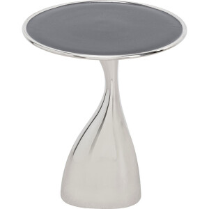 Kare Bijzettafel Spacey Silver Ø36cm