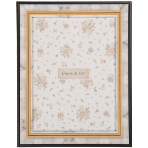Clayre & Eef Fotolijst 15x20 cm Grijs MDF