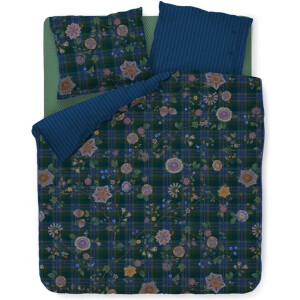 Dekbedovertrek Pip Studio Flores Felices - Donker Blauw