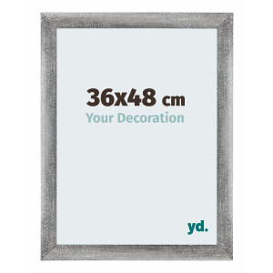 Your Decoration - Fotolijst 36x48 cm - MDF - Grijs Geveegd - Mura