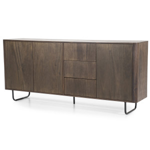 Eleonora Dressoir 'James' Mangohout, 180cm, kleur Bruin