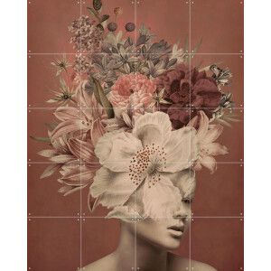 IXXI From the Garden, Marja van den Hurk - 80 x 100 cm - Gratis ophangtool - Grote wanddecoratie en posters - Illustraties, Grafisch Ontwerp