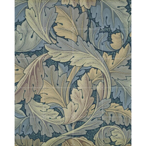IXXI Acanthus blue, William Morris & Victoria and Albert Museum - 80 x 100 cm - Gratis ophangtool - Grote wanddecoratie en posters - Vintage