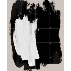IXXI Abstract Brush Strokes 16, Mareike Böhmer - 80 x 100 cm - Gratis ophangtool - Grote wanddecoratie en posters - Abstract, Kwaststreken, Woonkamer