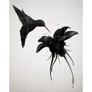 IXXI Chorum, Ruben Ireland - 80 x 100 cm - Gratis ophangtool - Grote wanddecoratie en posters - Illustraties, Minimalistisch, Slaapkamer, Woonkamer