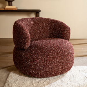 Eleonora Fauteuil 'Maeve' kleur Rood