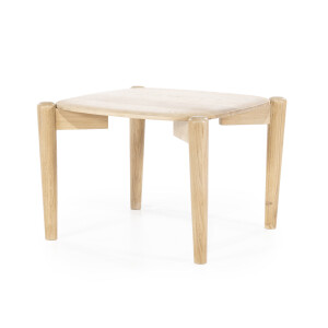 Eleonora Salontafel 'Selbu' Eiken, 60 x 60cm