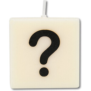 Paperdreams Kaarsje symbool ?, 4st.