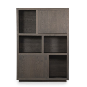 Eleonora Opbergkast 'Helsinki' Eiken, 170 x 120cm, kleur Bruin