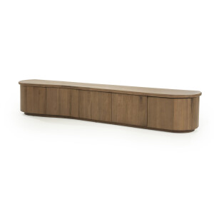 Eleonora TV-meubel 'Josh' Eiken, 240cm, kleur Bruin