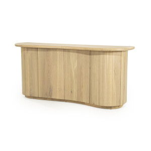 Eleonora Dressoir 'Josh' Eiken, 180cm, kleur Naturel