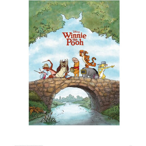 Pyramid Poster - Winnie The Pooh - 80 X 60 Cm - Multicolor