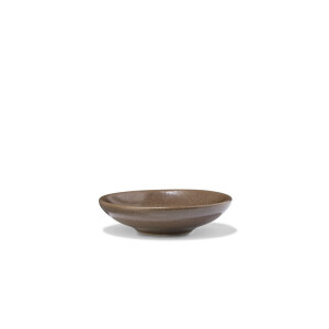 HEMA HEMA Schaaltje Ø8cm Puur Reactief Glazuur Donkerbruin (donkerbruin)