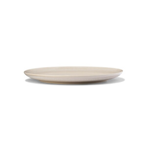 HEMA HEMA Dinerbord ⌀26cm Puur Reactief Glazuur Beige (beige)