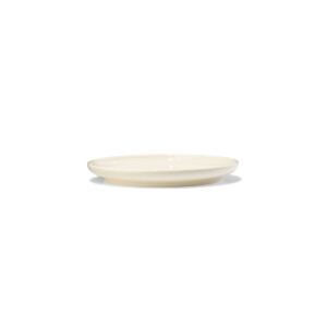 HEMA HEMA Gebaksbord ⌀16.5cm Knap New Bone Geel (geel)