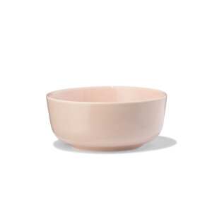 HEMA HEMA Kom Ø11cm Knap New Bone China Roze (roze)