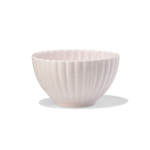 HEMA HEMA Kom Ø12cm Trend Aardewerk Roze Bloem (roze)