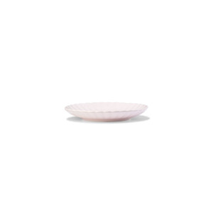 HEMA HEMA Gebaksbord ⌀14cm Aardewerk Bloem Roze (roze)