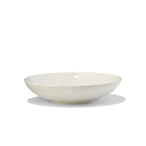 HEMA HEMA Schaaltje Laag ⌀15cm Aardewerk Spikkel Groen (groen)