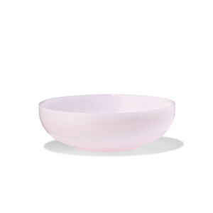 HEMA HEMA Schaaltje ⌀14.5cm Glas Marmereffect Roze (roze)
