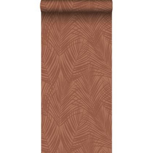 ESTAhome behang palmbladeren terracotta - 0,53 x 10,05 m - 139370