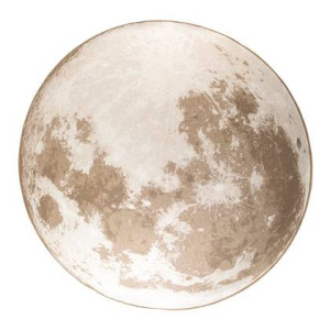 Zuiver Moon Vloerkleed Ã 280 cm - Beige