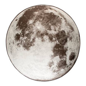 Zuiver Moon Vloerkleed Ã 280 cm - Grijs